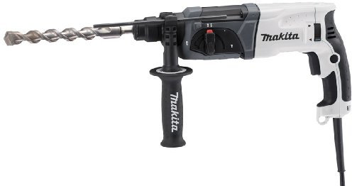 Makita HR2470WX 240V SDS Plus Rotary Hammer Drill 40th Anniversary Edition - White