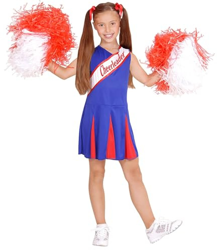 W WIDMANN MILANO Party Fashion - disfraz infantil animadora, vestido, evento deportivo, uniforme escolar, instituto