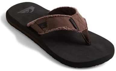 Quiksilver Monkey Abyss, Sandalia Hombre, Marrón (Brown), 42 EU