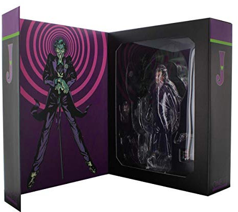 DC Comics The Joker 1:12 Actionfigur, detailreich aus Kunststoff, 18 cm beweglich