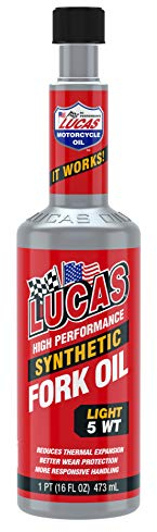 Lucas Oil 10771 Synthetic Fork Oil 5wt-473ml