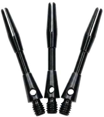 Viper Steel Wire Dart Shaft: Short (SH), Black, 3 Pack