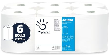 Papernet, 6 Rollen Papierhandtuchrolle, 2-lagig