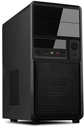 Itek Case SPIDER Mini Tower mATX con psu 500W USB3 Black Mesh