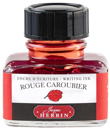 J.Herbin 13022T bläck för reservoarpennor, 30 ml, vinbärsröd