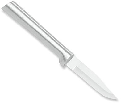 Rada Cutlery Peeling Paring Knife (R102), 2.5 Stainless Steel Blade, Silver Handle