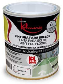 KOLMER - Pintura suelos clorocaucho kolman 750 ml verde