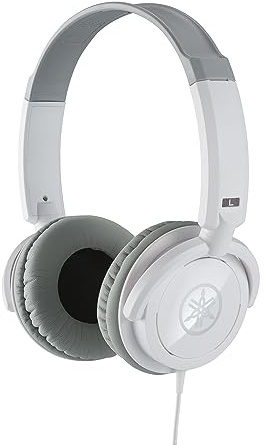 YAMAHA HPH-100WH Dynamic Closed-Back Headphones, White