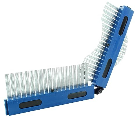 hedue® Profilschablone PS1 - Konturenlehre mit Verbindungsgelenk im 2er Set (2 x 20 cm), Laminat Werkzeug, Schablone für Fliesen