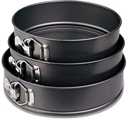 Life Style - Tortiera Rimovibile con Doppio Antiaderente - Set 3 Stampi - Ø 22, 24 e 26 cm.