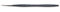 Winsor & Newton 5011300 Professional Aquarellpinsel, Malpinsel für Aquarellfarben mit synthetischen Fasern, ergonomischer Griff, langlebig & formstabil, kurze Stiel - Takelagepinsel Nr. 0, Grau