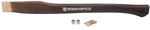 Sägenspezi Griff Ersatzstiel per ascia da foresta da 1000 g, dimensioni testa 18 x 43,5 mm, 60 cm