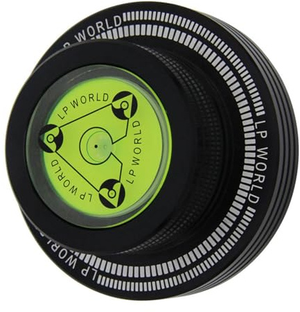 Stabilisateur de disque en aluminium pour tourne-disque en métal - Accessoire pour enregistreur
