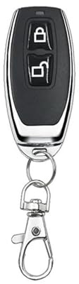 2 interruptores de clonación inalámbricos universales 433 MHz for, Copia Botones, Control Puerta Garaje, duplicador Llave remota para Puertas Garaje Corredera Enrollables Telescóp(Type-Lock)