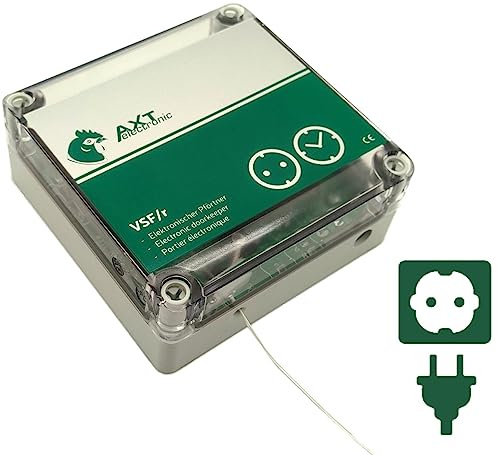 VSF/r - Volets automatiques pour poules contrôlés par minuterie externe (alimentation marche/arrêt)