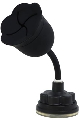 QSTDGVPW Soporte para Frascos de Esmalte de Uñas, Ligero, con Fuerte Adsorción, Soporte para Esmalte de Uñas, Herramienta para El Arte de en Casa, Negro