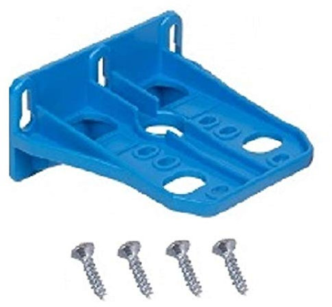 3 x Einzel Wandhalter INKL. SCHRAUBEN für Wasserfilter Filtergehäuse Umkehrosmoseanlage Filteranlage Vorfilter Brunnenfilter Trinkwasser Filter Gehäuse Pool Filterpatrone Ersatzfilter Aquariumfilter