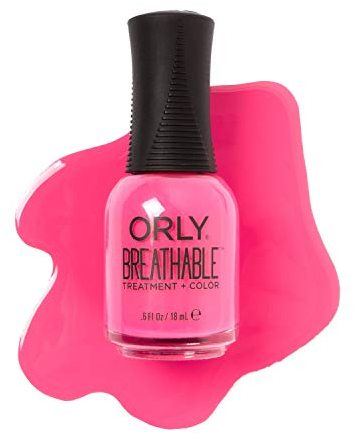 ORLY Breathable Treatment + Colour | Prevents Chipping And Peeling For Long Lasting Manicures | No Top Or Basecoat Needed | Easy To Apply (Pep In Your Step 18ml)