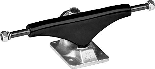 Mini Logo Lot de 2 Trucks Noir/Brut 20,3 cm (bagues Moyennes 94a) Skateboard Unisexe, 8.0