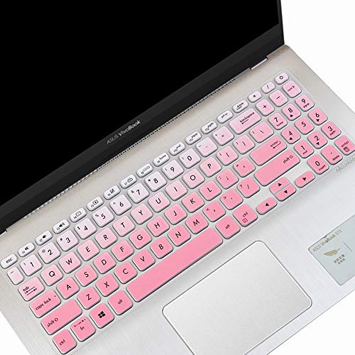 Tastatur-Schutzhülle für ASUS VivoBook S512 S530UA S530FA / ASUS VivoBook F512DA F512FA F512JA X512FA X512DA X515JA Tastaturabdeckung Schutzfolie, ASUS VivoBook 15.6 Zubehör, Ombre Pink