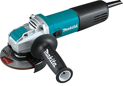MAKITA 7.5 AMP Corded 4-1/2 in. X-Lock Angle Grinder with AC/DC Switch GA4570