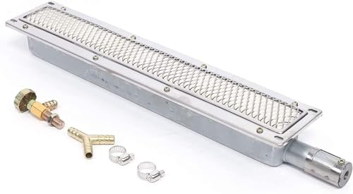 Quemador de Gas de calefacción, Barbacoa de Gas para Calor Superior, Quemador Lateral infrarrojo de Acero Inoxidable, Calentador de cerámica, Barbacoa de Gas