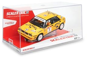 SCALEXTRIC - Coche de Carreras Original - Coche Slot Escala 1:32 (Lancia Delta Integrale - Servià'88)