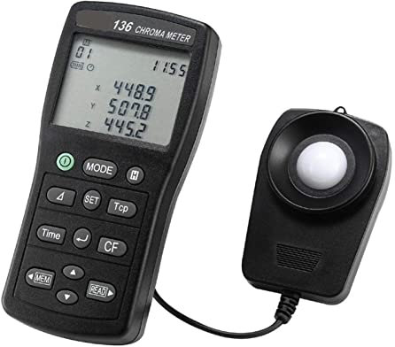 Light Meter, Digital Light Meter LCD Display Light Meter Handheld Environmental Test Light Meter for Farm Crops Solar Radiation Monitoring,Wide Range of Application
