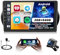 Fuluku 2+64G Android Autoradio per Fiat Fiorino Qubo/Citroen Nemo/Peugeot Bipper 2008-2017 Wireless Carpaly&Android Auto, 9'' Touchscreen Radio Bluetooth/GPS/Telecamera di Retromarcia/FM/WiFi/SWC/26UI