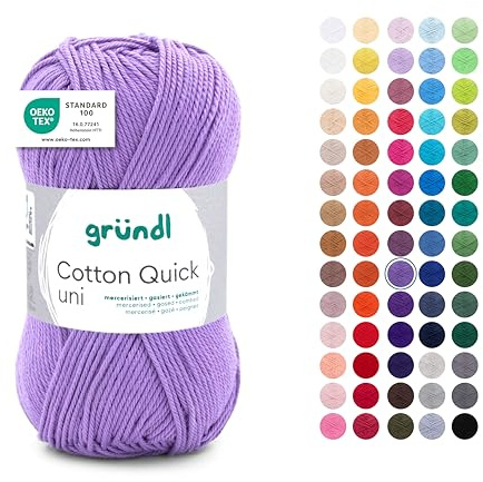Gründl 33 stickgarn, lavendel, 50 g