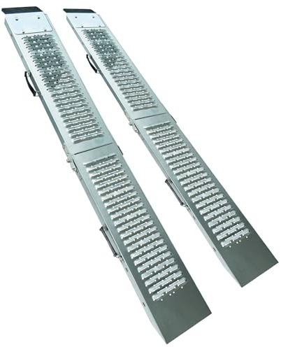 Lote de 2 rampas de carga plegables de 160 cm WERKA PRO