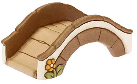 THUN - Ponte per Fiume - Presepe Classico - Ceramica - 15,5x7,6x6,4 cm