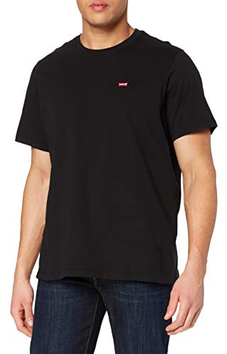 Levi's Big & Tall Original Housemark Tee T-Shirt Homme, Mineral Black, 4XL