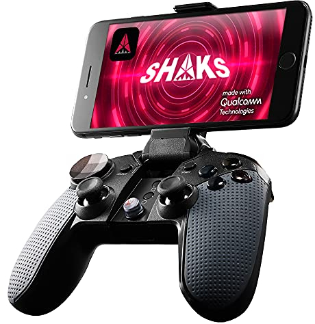 Shaks S3b Mobile Game Controller für Android, Windows, MacOS, iOS, X-Cloud, Stadien, GeForce - Bluetooth Wireless Gamepad, Powered by Qualcomm, 3 Monate Blacknut Cloud Spiel Pass enthalten