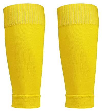 Balems Unisex Leg Sleeves Calf Guards Socks Football Shin Guards Sleeves Socks Tights Leg Warmer for Running, Cycling, Soccer, Golf, Tennis, Suitable for Calf Circumference 35-43CM