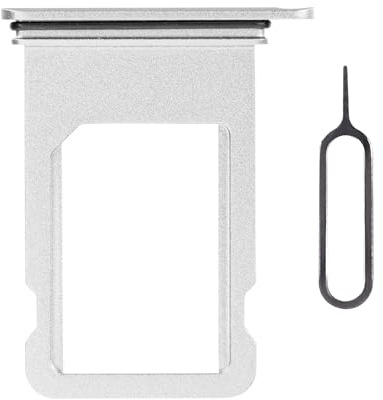 Risidamoy for iPhone SE 3rd Generation Silver Single SIM Card Tray Slot