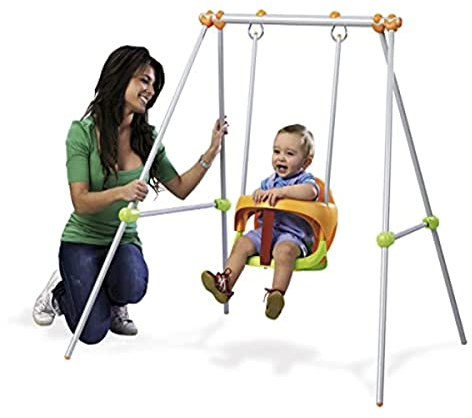 Smoby 310046 - Metallschaukel Baby Swing
