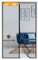 Yotache 81x203cm Moustiquaire Porte à Fermeture Aimantée en Fibre de Verre Maille Ultra Fine Boucle Coupe-Vent Anti-insectes Sreen door Noir