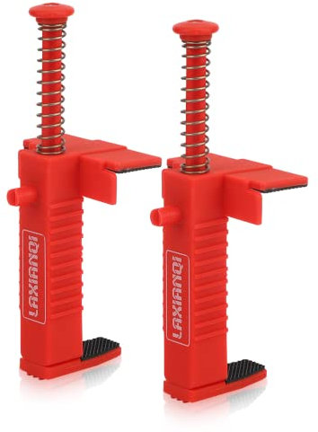 2PCS Brick Line Runner, 3.5-4.7 Inch Clamp Width Brick Clamps Liner Used for Building Construction, Wire Drawer Bricklaying Tool Fixer