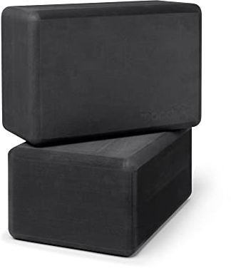 Manduka Yoga Block - Recycled EVA Foam Block with Ergonomic Support, Yoga Equipment, Home Gym Accessory, & Pilates Tool, Lightweight for Travel, High Density, Comfortable Edges