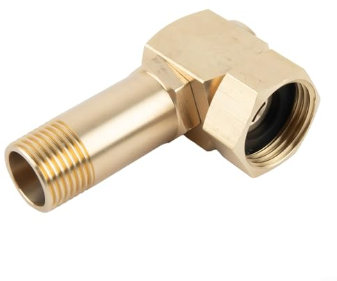 Wasserhahn-Adapter für Gartenschlauch, Wassergewinde, Messing, Ersatzteil, Schwenkschlauch, Schlauchtrommel, Wagen, Drehteile