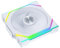 Lian Li UNI FAN SL Wireless LCD 120 ARGB Reverse Blade White 3er-Pack | Gehäuselüfter