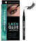 Obeyalash Lash GLUEliner 2 in1 Black Eyelash Adhesive and Eyeliner Felt-Tip Lash Glue Strong Hold Waterproof Easy Touch-Up 0.07 fl. oz.(A Style)