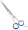 ASM® Professional Hairdressing Scissors Barber Salon Scissor for Hair Cutting 7, Barber Accessories for Beard, Crafting, Trimming Hairdressers Scissor for Men and Women Hair Scissors (Silver, 7)
