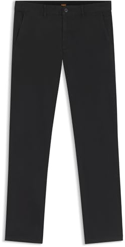 BOSS Mens Chino Slim Slim-fit Chinos in Stretch-Cotton Satin