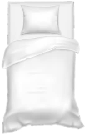 Hotel Bettwäsche Weiß 135x200 cm Linon 100% Baumwolle mit Reißverschluss