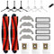 AVAENZO Accessori per Dreame Bot D10 Plus Z10 Pro L10 Plus, 4 Mop, 4 Filtri Hepa, 2 Spazzole Principali, 6 Spazzole Laterali.