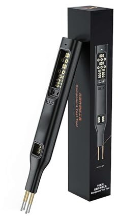 ZOUBAOQ Soldador por puntos de batería, soldador portátil por puntos, para probar varios componentes electrónicos de soporte, acopladores ópticos, Igbts,