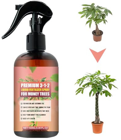 Engrais Liquide, Engrais Liquide Pour - Engrais De Jardin Biologique 3-1-2 Spray Alimentaire Pour Arbres À Argent,Engrais Pour D'intérieur, 100 Ml, Pour Le Jardinage Do