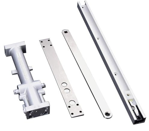 Système de sécurité domestique hydraulique invisible à fermeture automatique multifonction pour portes réglables